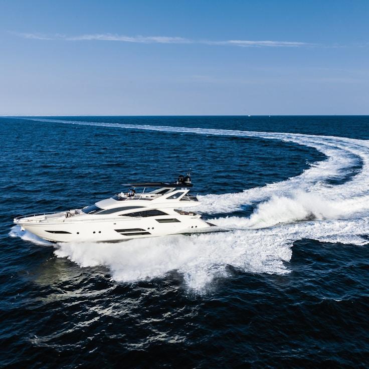 Yacht life captured moment